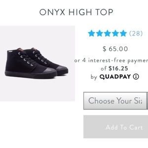 BANGS High Top in Onyx